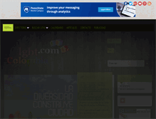 Tablet Screenshot of colombialgbt.com